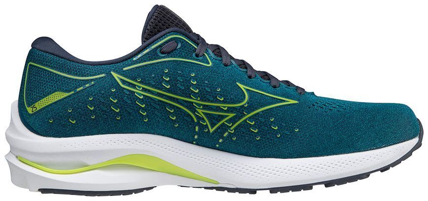 Кросівки Mizuno WAVE RIDER 25 чоловічі смарагдові (J1GC210382) 44.5 J1GC210382 фото