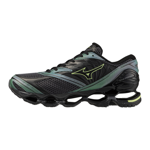 Кросівки Mizuno Wave Prophecy LS Lenticular унісекс чорні/зелені 42 (D1GA260404) D1GA260404 фото