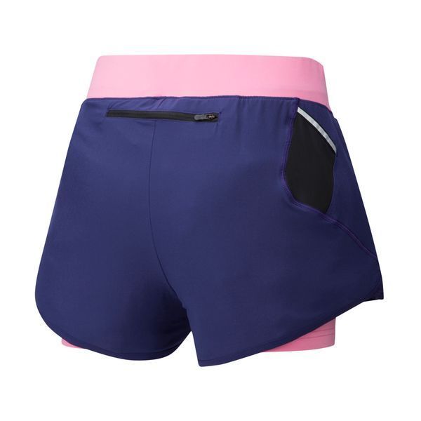 Шорти Mizuno Mujin 4.5 2in1 Short жіночі фіолетові/рожеві (J2GB928312) XS J2GB928312 фото