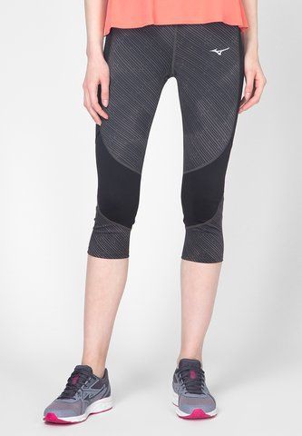 Тайтси Mizuno Impulse 3/4 Printed жіночі темно-сірі (J2GB922308) XS J2GB922308 фото
