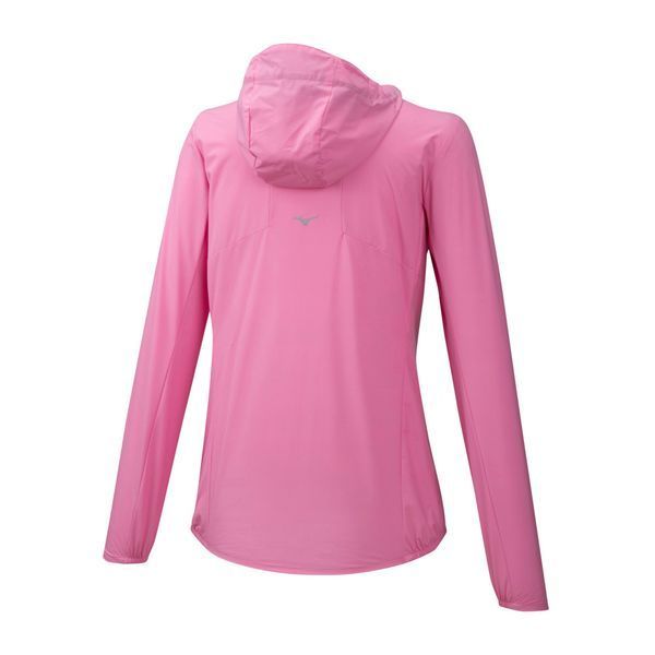 Вітрозахисна куртка Mizuno 20k ER Jacket жіноча рожева XS (J2GE820164) J2GE820164 фото