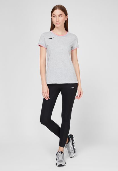 Футболка Mizuno Wom Mizuno Tee жіноча світло-сіра M (32EA724005) 32EA724005 фото