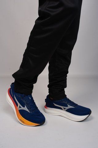Кросівки Mizuno Wave Rider 30 унісекс сині/сірі 39 (J1GM262054) J1GM262054 фото