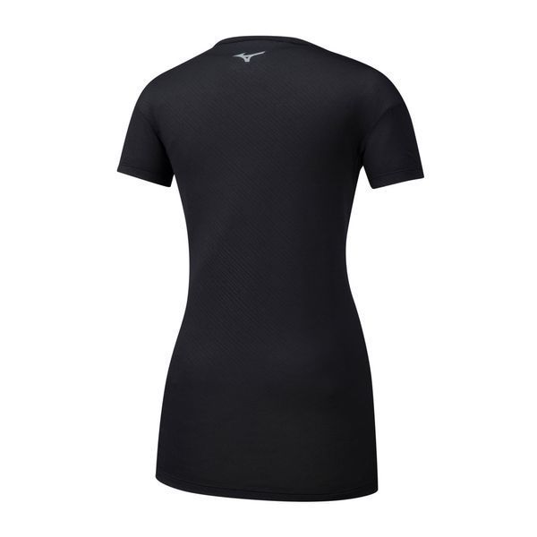 Футболка Mizuno Alpha Vent Tee жіноча чорна (J2GA923509) XS J2GA923509 фото