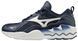 Кросівки Mizuno Wave Rider 1 унісекс темно-сині 40.5 (D1GA192713) D1GA192713 фото 1