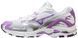 Кросівки Mizuno Wave Rider 10 чоловічі білі/фіолетові 44.5 (D1GA203004) D1GA203004 фото 1