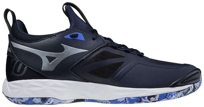 Кросівки Mizuno WAVE MOMENTUM 2 чоловічі чорні/срібні (V1GA211202) 44.5 V1GA211202 фото