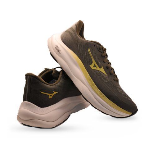 Кросівки Mizuno Wave Sky 9 чоловічі темно-зелені/бежеві 42.5 (J1GC250266) J1GC250266 фото