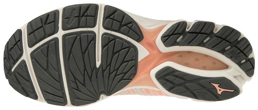 Кросівки Mizuno WAVE RIDER WAVEKNIT3 жіночі пудові/сірі (J1GD192915) 38.5 J1GD192915 фото