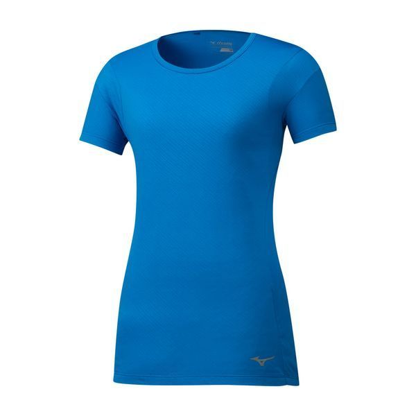 Футболка Mizuno Alpha Vent Tee жіноча блакитна (J2GA923524) XS J2GA923524 фото