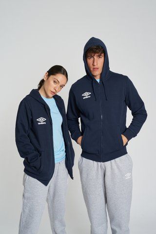 UMBRO Wardrobe Zip Hoodie Small Logo UMBRO Худі темо-синій XXL (64875U-N84) 64875U-N84 фото