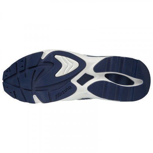 Кросівки Mizuno Wave Rider 1 унісекс білі/сині 44.5 (D1GA192714) D1GA192714 фото