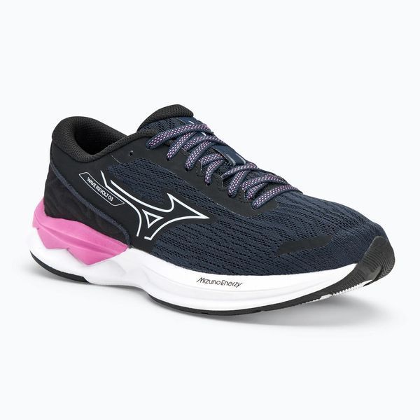 Жіночі кросівки Mizuno WAVE REVOLT 3 (J1GD248123) темно-синій півонія/білий J1GD248123 фото