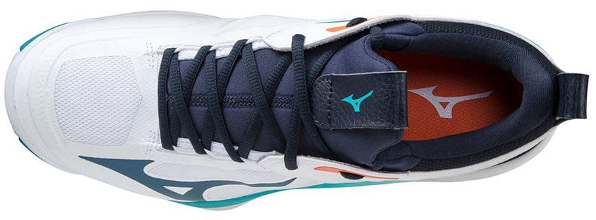 Кросівки Mizuno WAVE MOMENTUM 2 унісекс біло-чорні (V1GA211236) 44 V1GA211236 фото