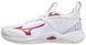 Кросівки Mizuno WAVE MOMENTUM 2 чоловічі білі/червоні (V1GC211265) 40 V1GC211265 фото 1
