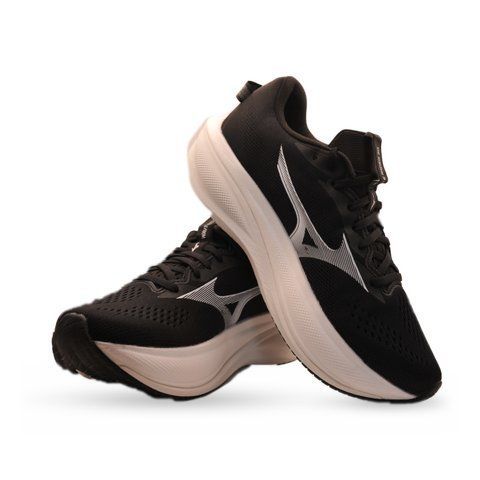 Кросівки Mizuno Wave Rider 30 унісекс чорні/білі 42 (J1GM262057) J1GM262057 фото
