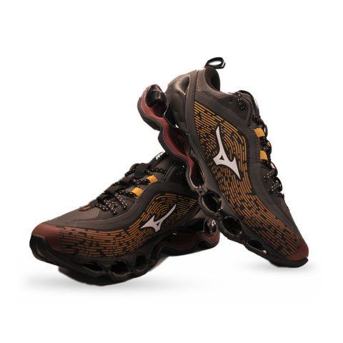 Кросівки Mizuno Wave Prophecy 13.2 унісекс коричневі/сірі 41 (D1GA260H04) D1GA260H04 фото