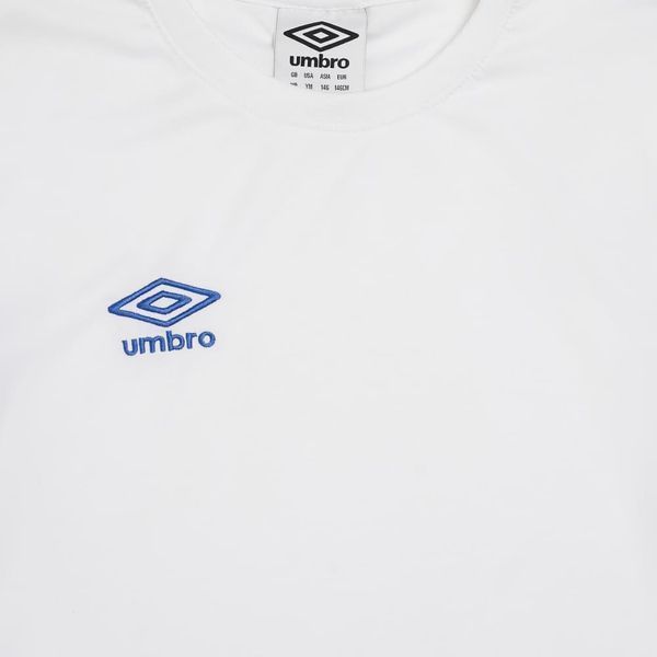 Футболка Umbro LEAGUE II JERSEY SS дитяча біла/синя (123014177) YS 123014177 фото