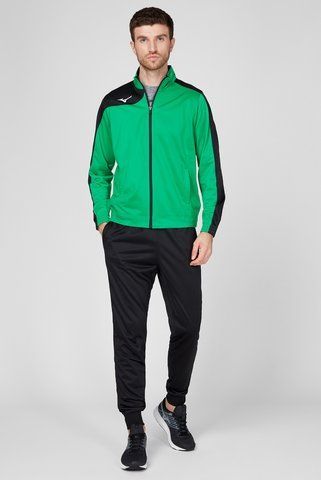 Спортивний костюм Mizuno Men Knit Tracksuit чоловічий зелений (32EG7006M38) S 32EG7006M38 фото