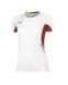 Футболка Mizuno Wom Premium Tee жіноча біла/бордова XL (U2EA720276)