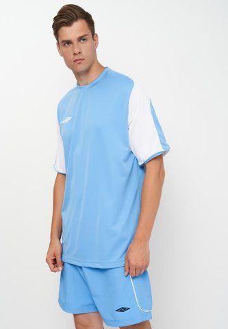 Футболка Umbro OMEGA JERSEY S/S чоловіча блакитна/біла (U91181061) XL U91181061 фото