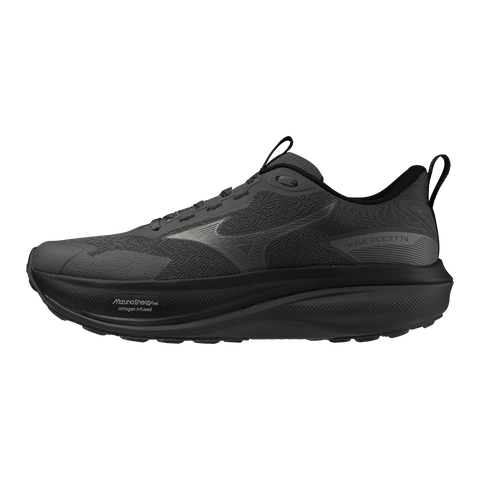 Кросівки Mizuno Wave Rider TT 4 унісекс сірі/чорні 43 (J1GM263252) J1GM263252 фото