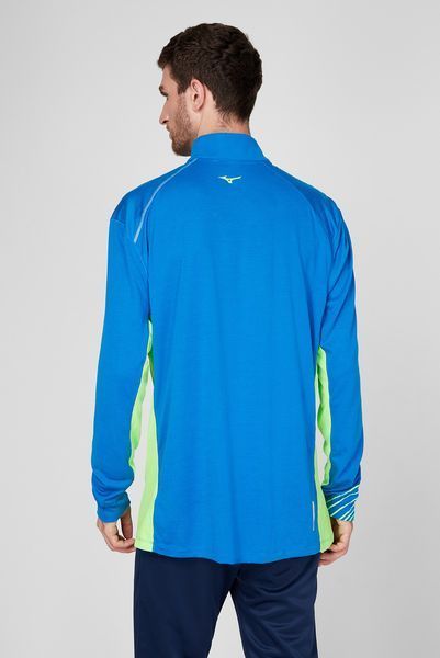 Термокофта Mizuno Warmalite Venture HZ чоловіча синя XXL (J2GA652325) J2GA652325 фото