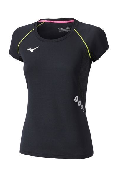 Футболка Mizuno Wom Premium Tee жіноча чорна (U2EA720209) 3XL U2EA720209 фото