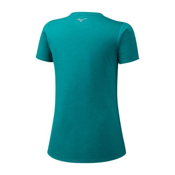 Футболка Mizuno Impulse Core Tee жіноча бірюзова (J2GA973432) XS J2GA973432 фото