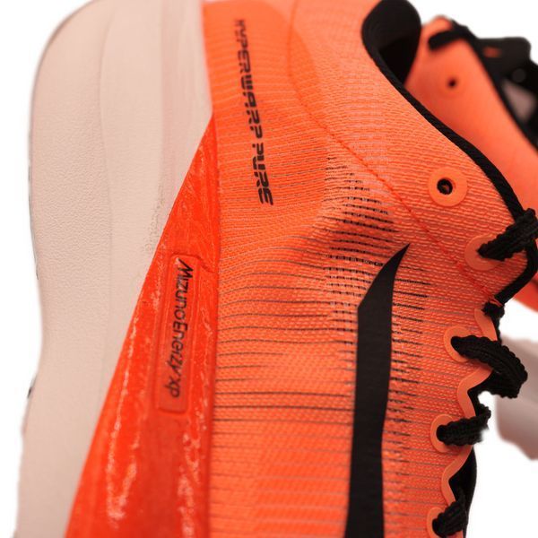 Кросівки Mizuno Hyperwarp Pure чоловічі помаранчеві/чорні 42 (J1GC267081) J1GC267081 фото