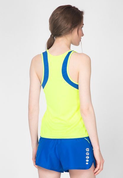 Майка Mizuno Wom Auth Singlet жіноча жовта/синя XS (U2EA730144) U2EA730144 фото