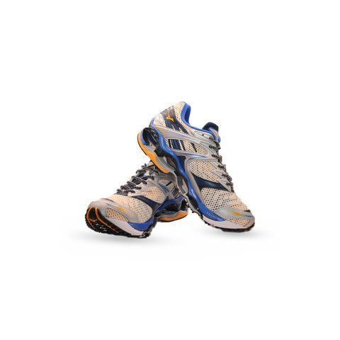 Кросівки Mizuno Wave Prophecy 1 унісекс білі/сині 44 (D1GA265501) D1GA265501 фото