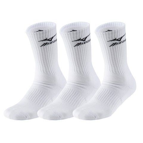 Шкарпетки Mizuno Training 3P Socks чоловічі білі S (32GX6A5401) 32GX6A5401 фото