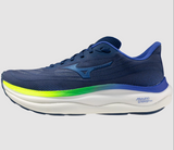 Кросівки Mizuno Wave Sky 9 чоловічі сині/жовті 41 (J1GC250252) J1GC250252 фото