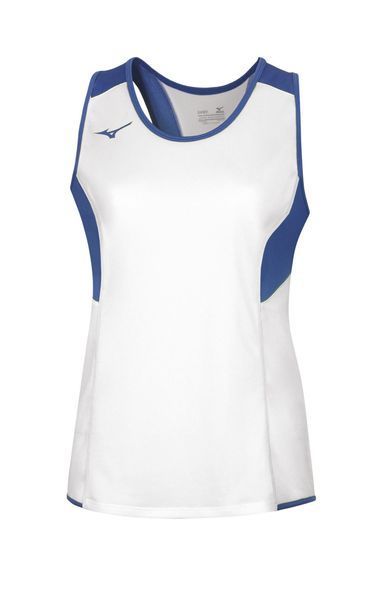Майка Mizuno Wom Auth Singlet жіноча біла/синя (U2EA730172) 3XL U2EA730172 фото