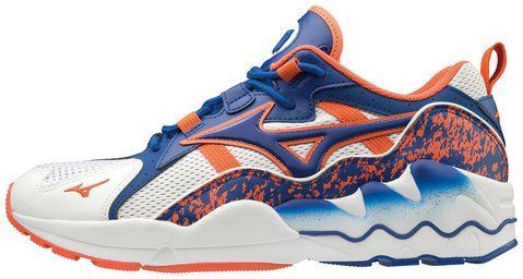 Кросівки Mizuno Wave Rider 1 чоловічі білі/сині (D1GA192522) 44.5 D1GA192522 фото