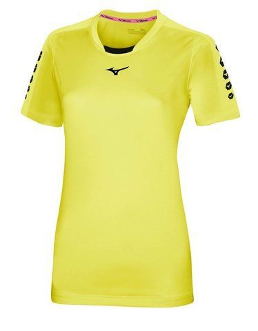 Футболка Mizuno Soukyu Shirt W жіноча жовта 3XL (X2EA770045) X2EA770045 фото