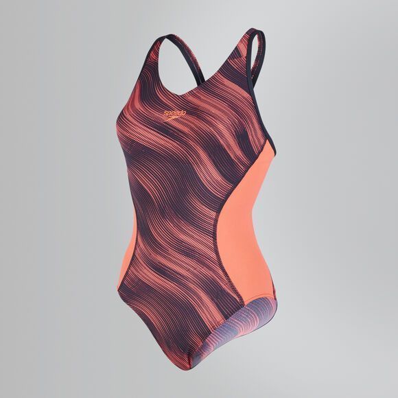 Speedo Fit Splice Allover Muscleback Купальник 34,UK 810376B078 фото