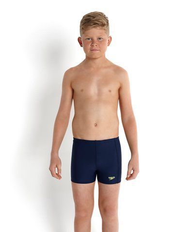 Плавки Speedo Sports Logo Panel Aquashort дитячі темно-сині 22,UK (809530A766) 809530A766 фото