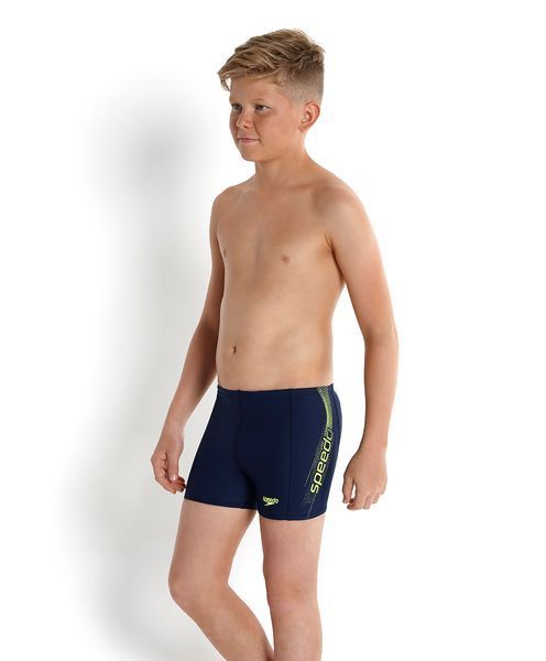 Плавки Speedo Sports Logo Panel Aquashort дитячі темно-сині 22,UK (809530A766) 809530A766 фото