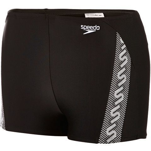 Плавки Speedo Monogram Aquashort дитячі чорні/білі (8093143503) 22,UK 8093143503 фото