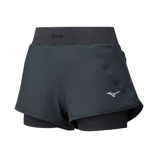 Шорти Mizuno Mujin 4.5 2in1 Short жіночі чорні (J2GB928309) XS J2GB928309 фото